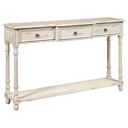 3 Drawer Entryway Console Table